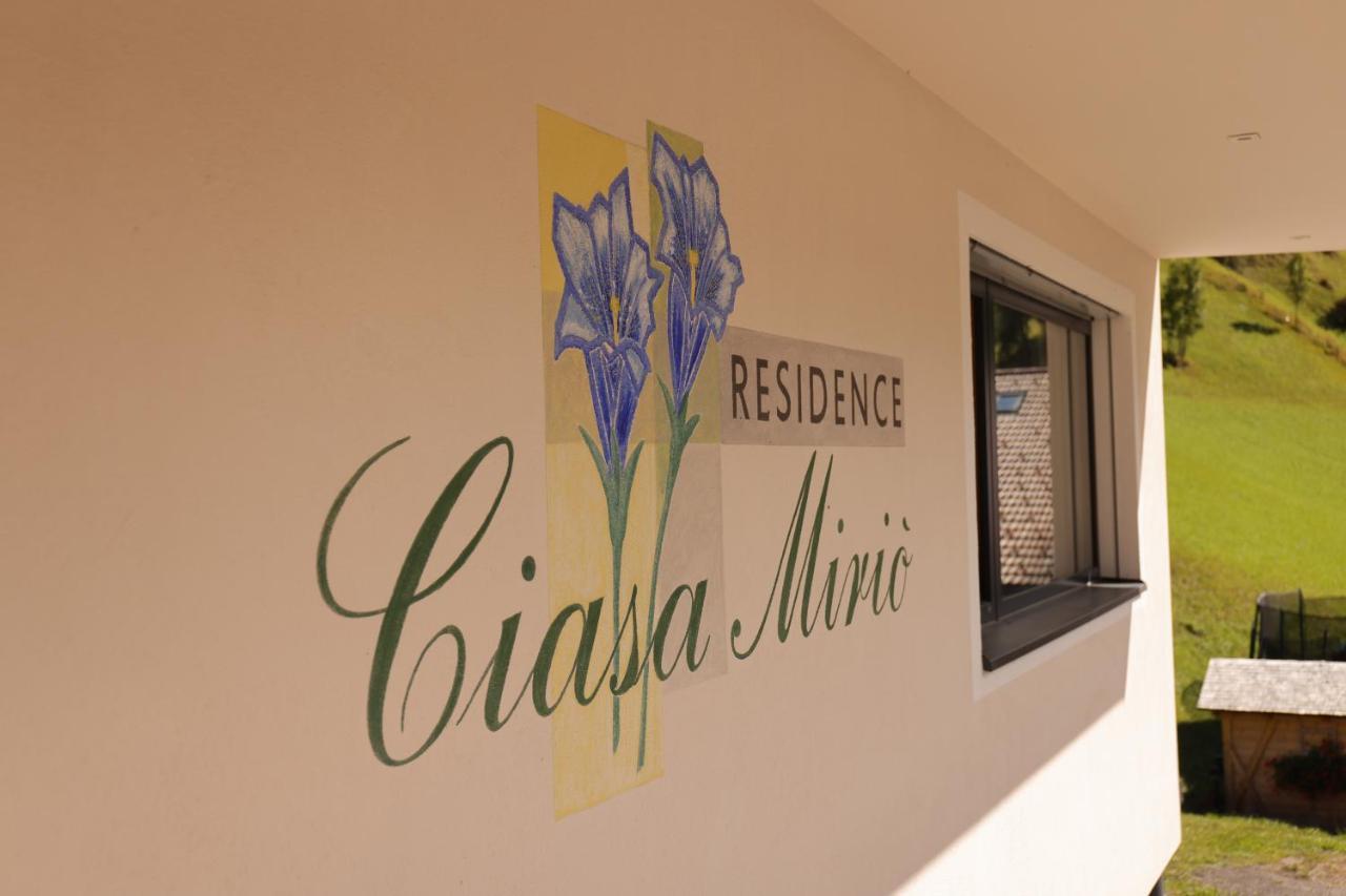 Apartamento Ciasa Mirio' La Valle Exterior foto